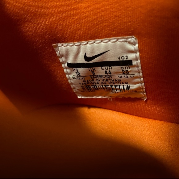 SOLD Nike NSW Gaiter Boot NikeLab Anthracite Black Orange AA0530 001 Men Size 10 - Picture 13 of 14